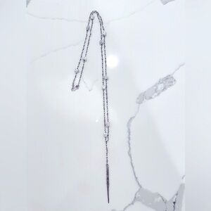 Chan Luu Grey Pearl and Mystic Classic Necklace